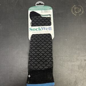 Sockwell Women's Featherweight Fancy Moderate Compression Socks M-L US 8-11